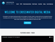 Tablet Screenshot of crosswater.net